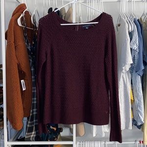 Burgundy/maroon sweater